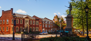 The law offices of Marks & Harrison in Charlottesville, Virginia.